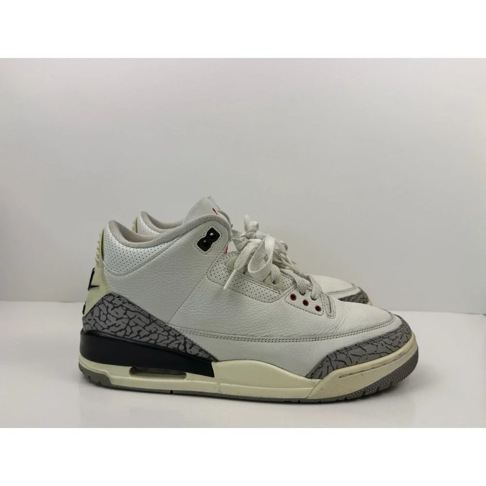 Nike Air Jordan 3 Retro White Cement Reimagined Men's Size 10 DN3707-100